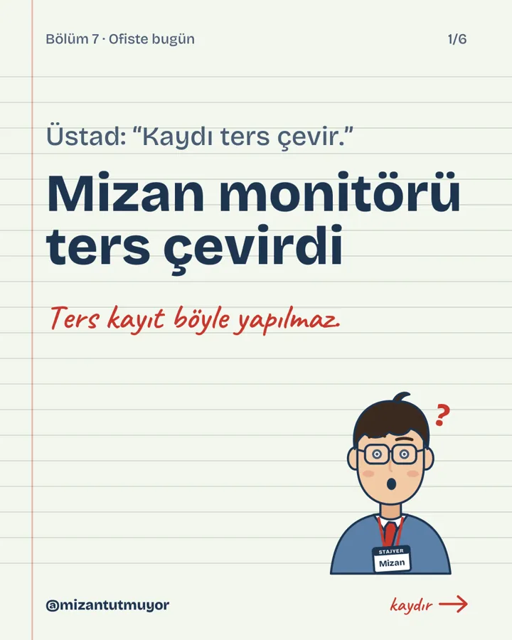 Bölüm 7: Monitörü ters çevirdim