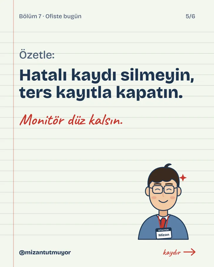 Monitörü ters çevirdim, kart 5