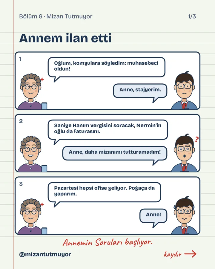 Bölüm 6: Annem ilan etti